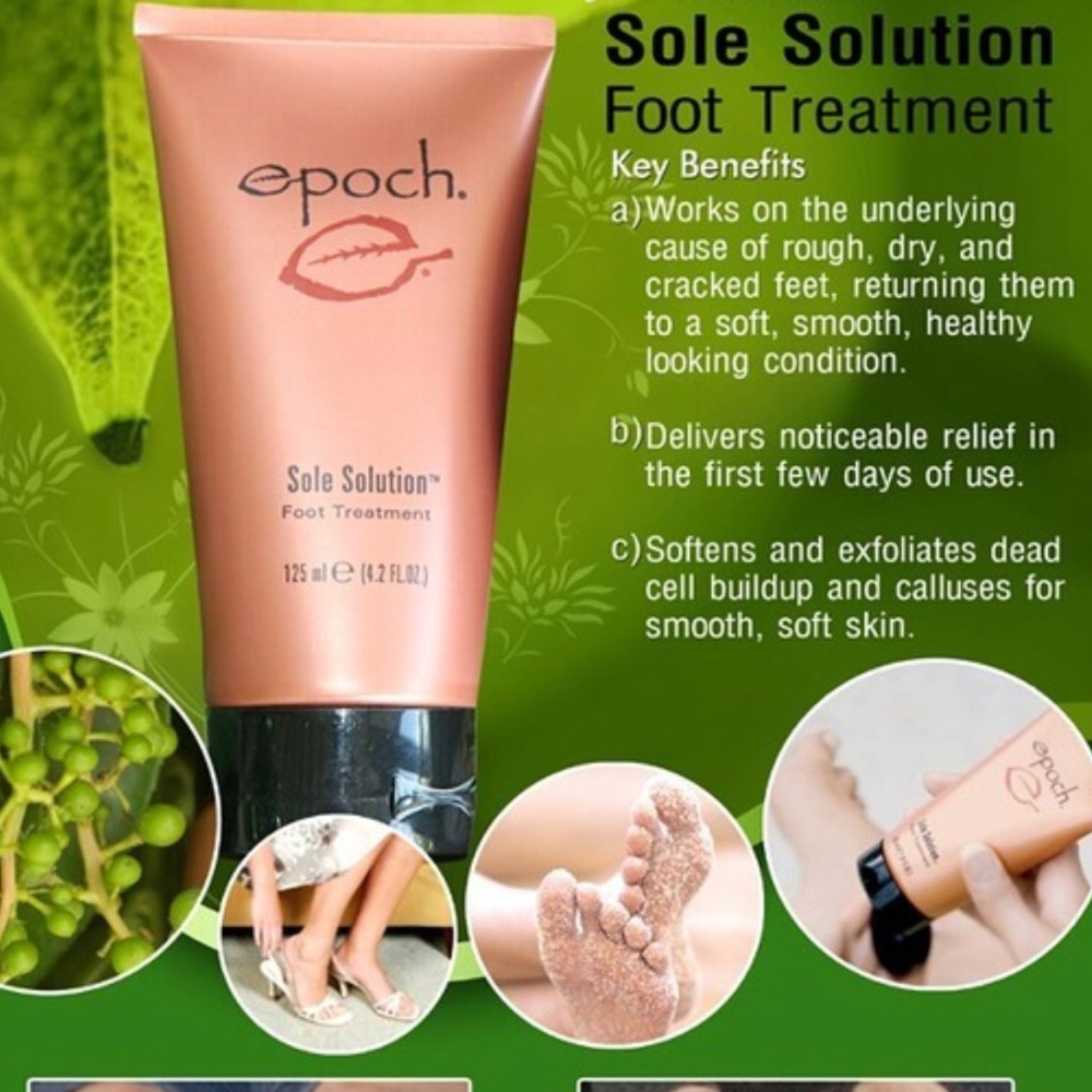 Epoch Sole Solution foot treatment